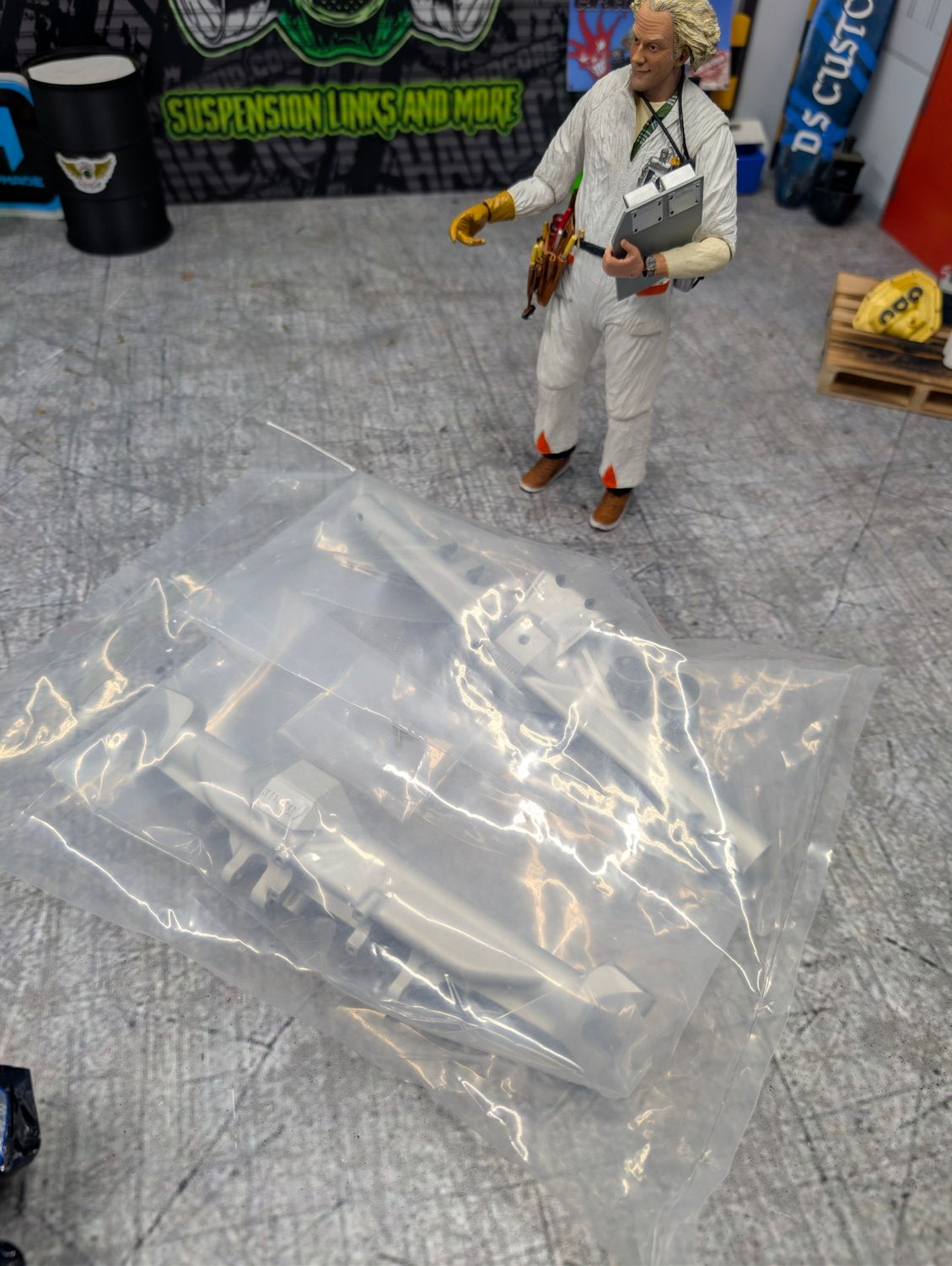 H10 aluminum axle housings front and rear pair