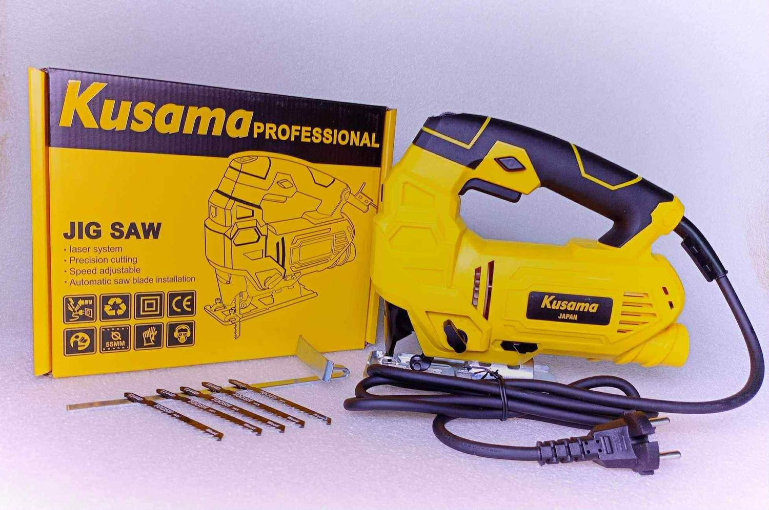 Heavy Duty 600W-3000Rpm Electric Jig Saw (Kusama Japan)