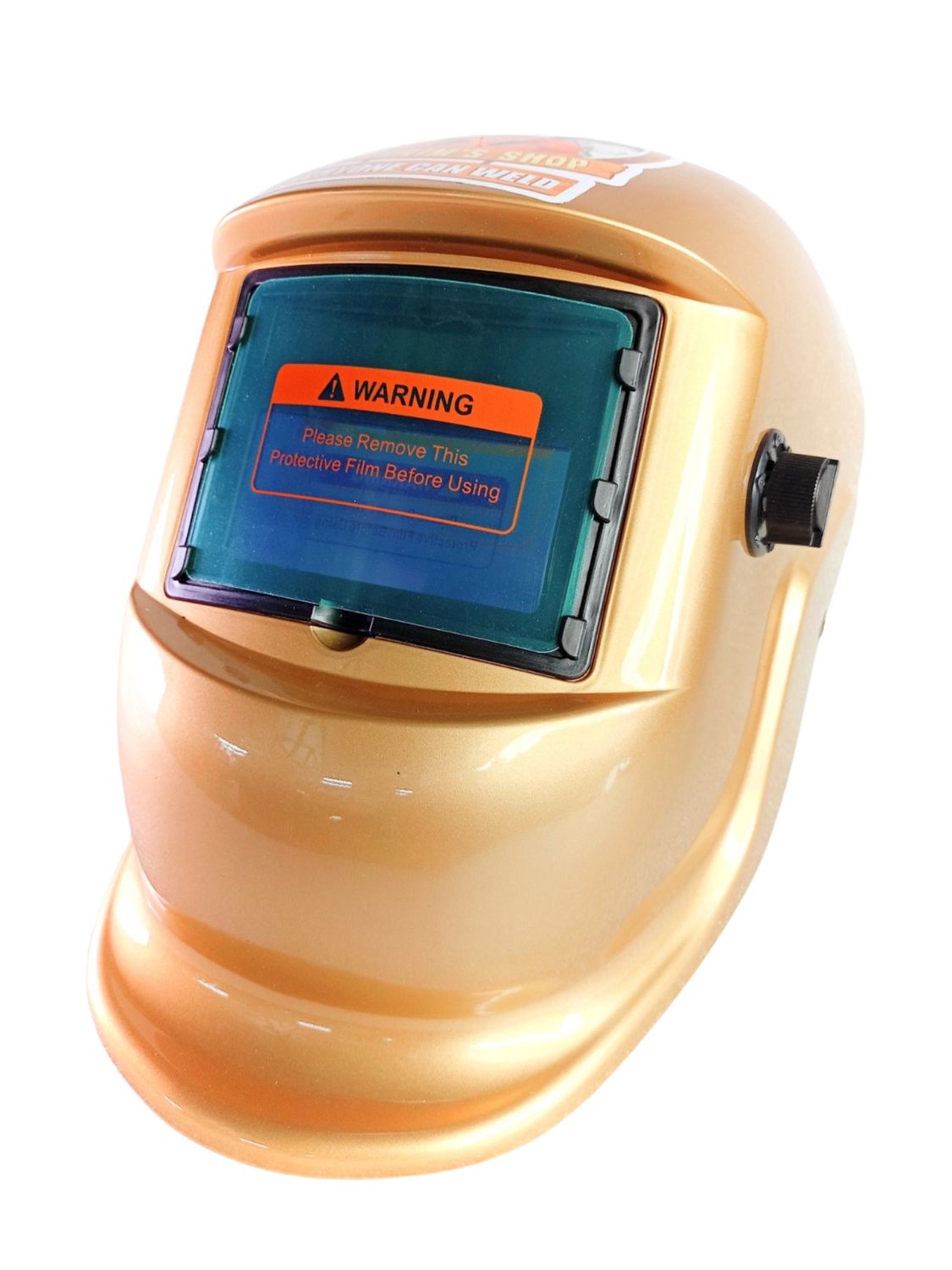 Auto Darkening Welding Helmet(Gold)