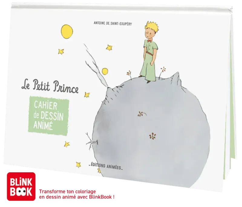 Cahier de dessin "le Petit Prince" - Edition animée