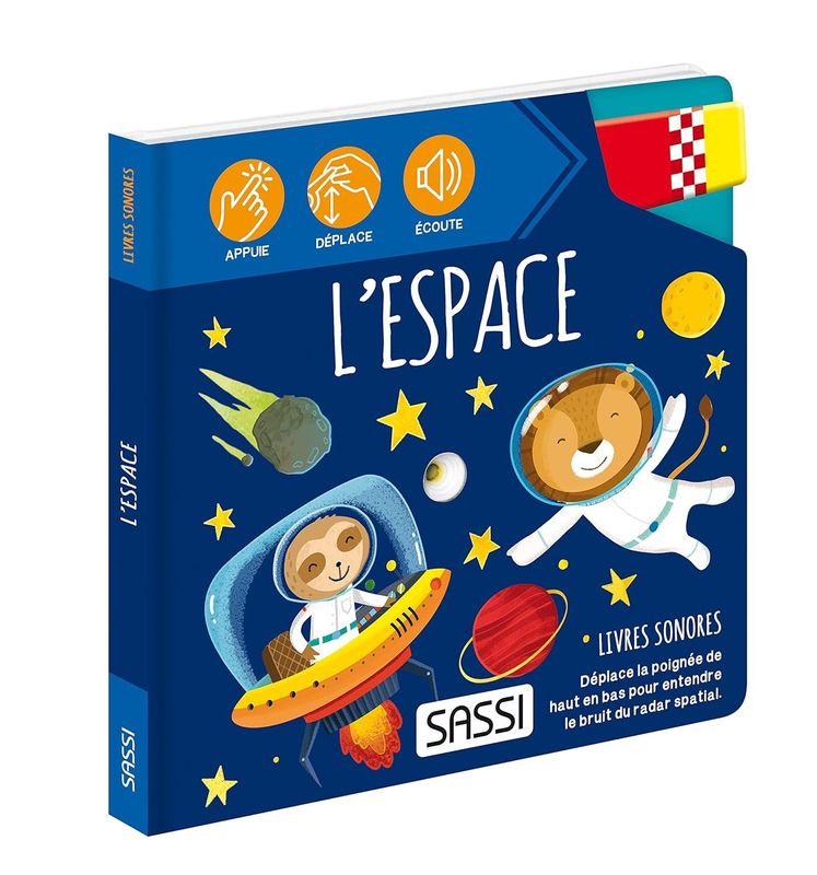 Livre sonore l'espace - Sassi