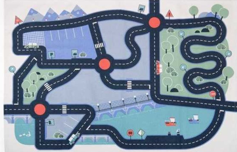 Tapis circuit  - Avenue du Moulin