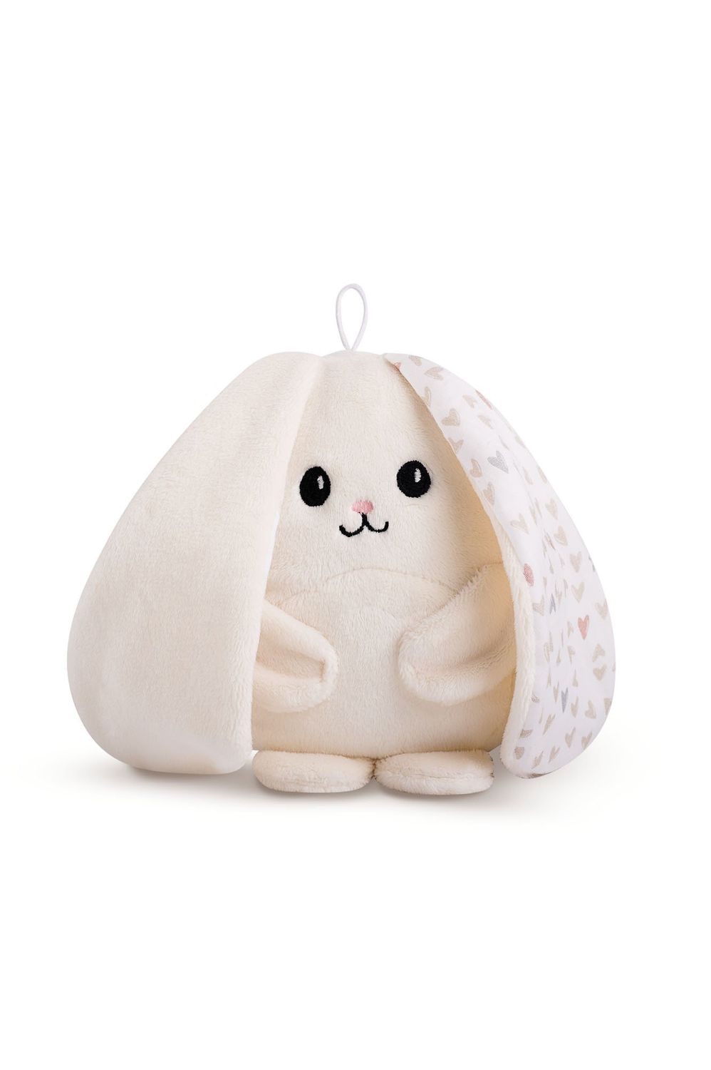 Lapin écru premium / coeur bleu - My Hummy
