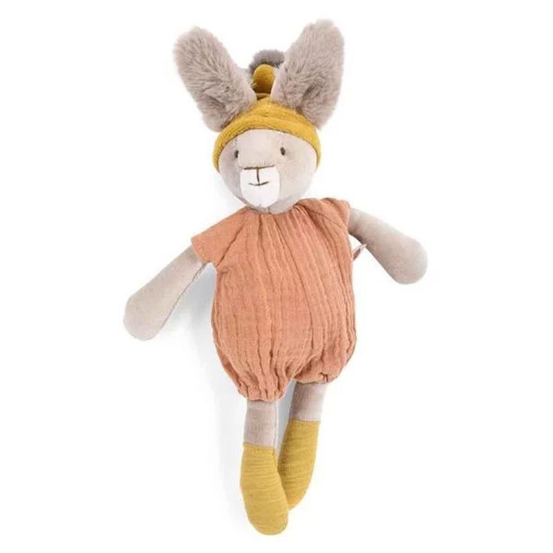 Petit lapin argile 30cm  Petit lapin argile 30cm "Trois petits lapins" - Moulin Roty