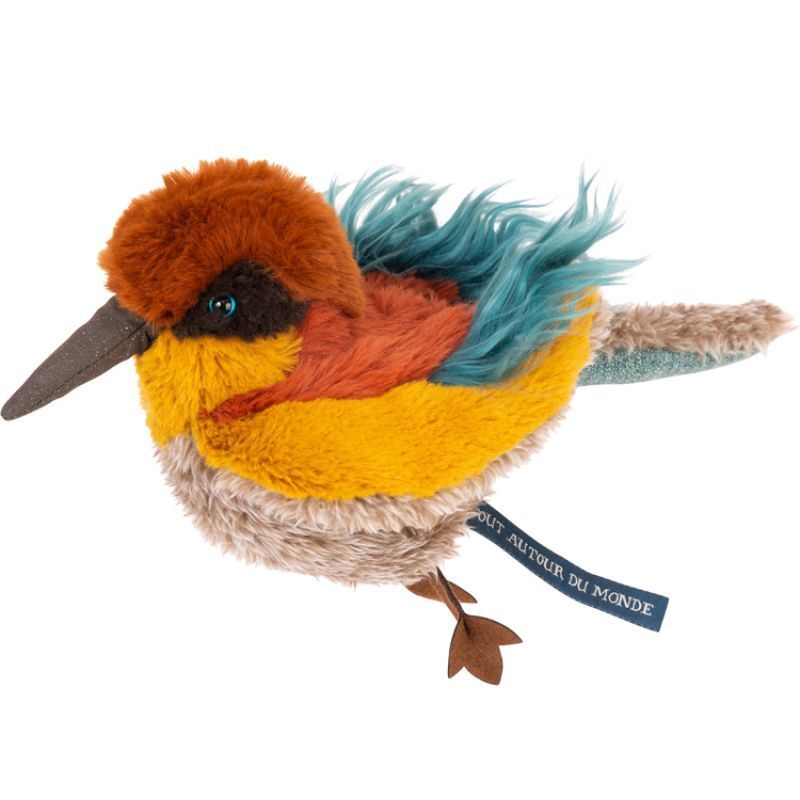 Peluche oiseau guêpier " Tout autour du monde" - Moulin Roty