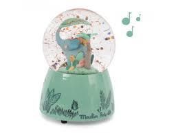 Boule à neige musicale  Boule à neige musicale "Sous mon Baobab" - Moulin Roty
