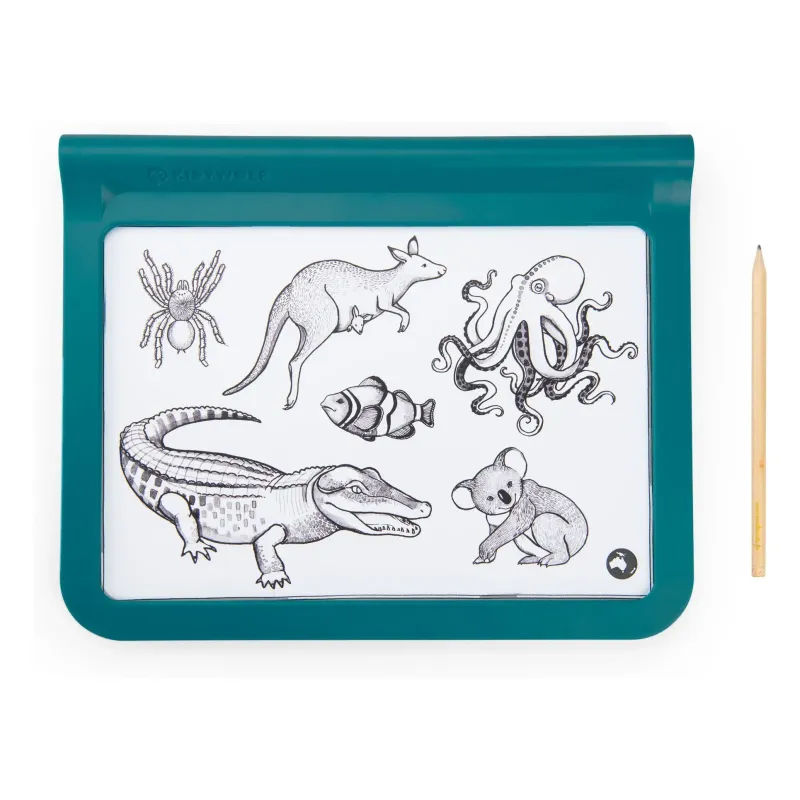 Tablette lumineuse dessin Tout Autour du Monde - Kidywolf + Moulin Roty