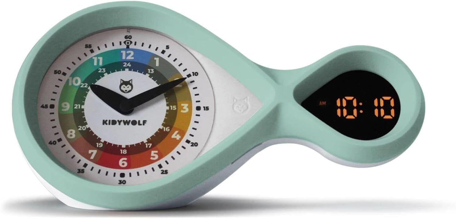 Kidyalarm réveil vert - Kidywolf Kidyalarm réveil vert - Kidywolf
