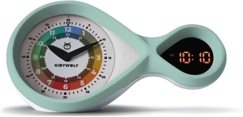 Kidyalarm réveil vert - Kidywolf Kidyalarm réveil vert - Kidywolf