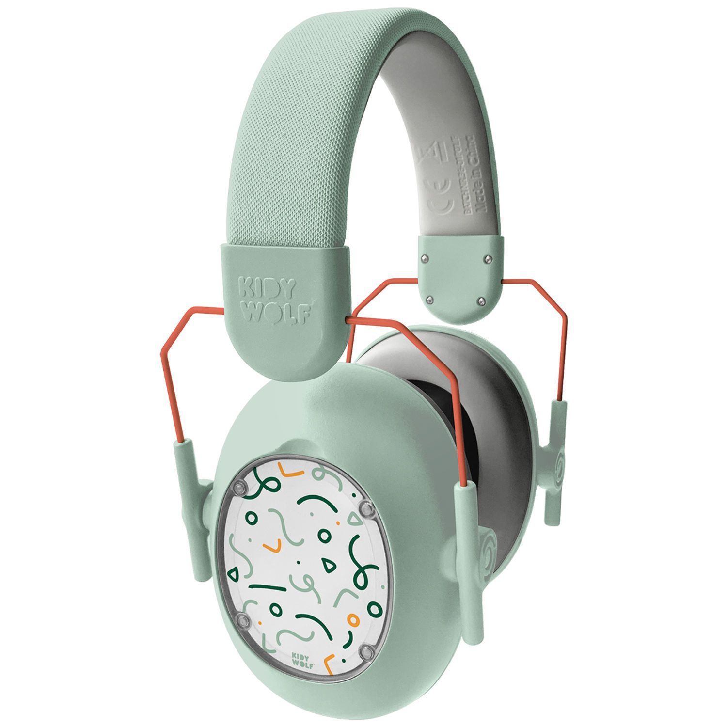 Kidynoise : casque anti-bruit vert - Kidywolf Kidynoise : casque anti-bruit vert - Kidywolf