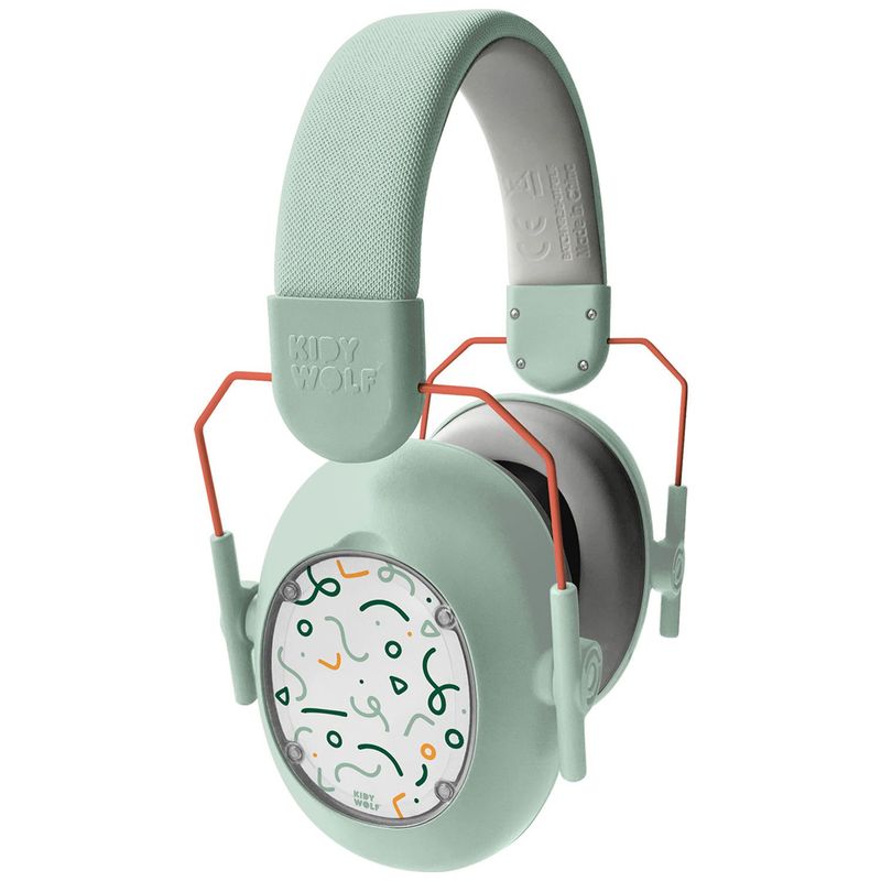 Kidynoise : casque anti-bruit vert - Kidywolf