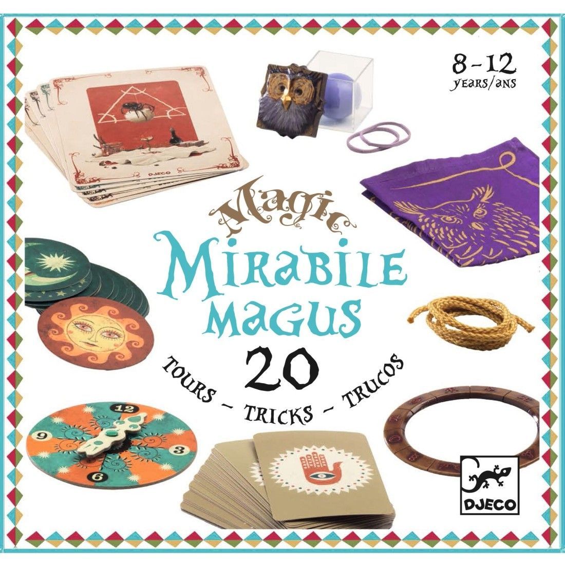 Mirabile Magus - coffret magie 20 tours - Djeco Mirabile Magus - coffret magie 20 tours - Djeco