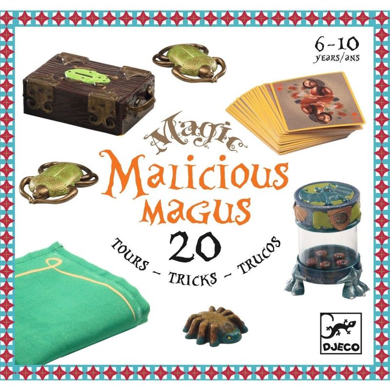 Malicious Magus - coffret magie 20 tours - Djeco