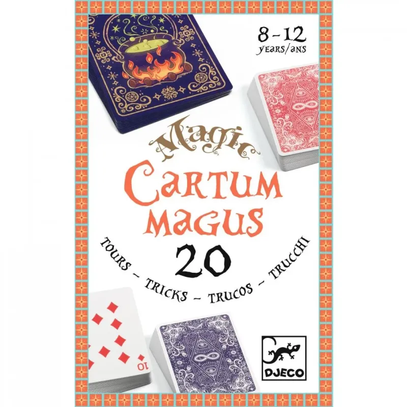 Cartum Magus - coffret magie 20 tours - Djeco