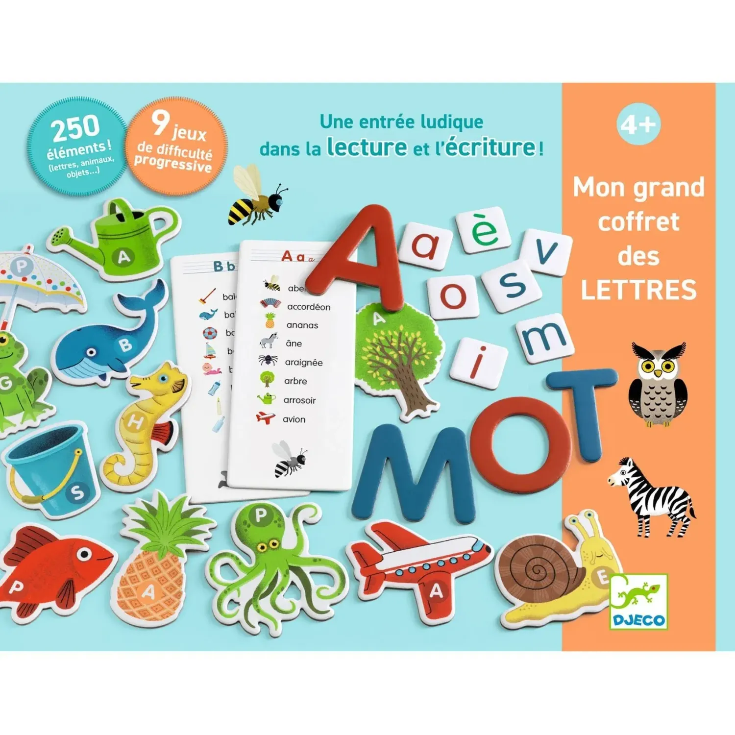 Mon grand coffret des lettres - Djeco Mon grand coffret des lettres - Djeco