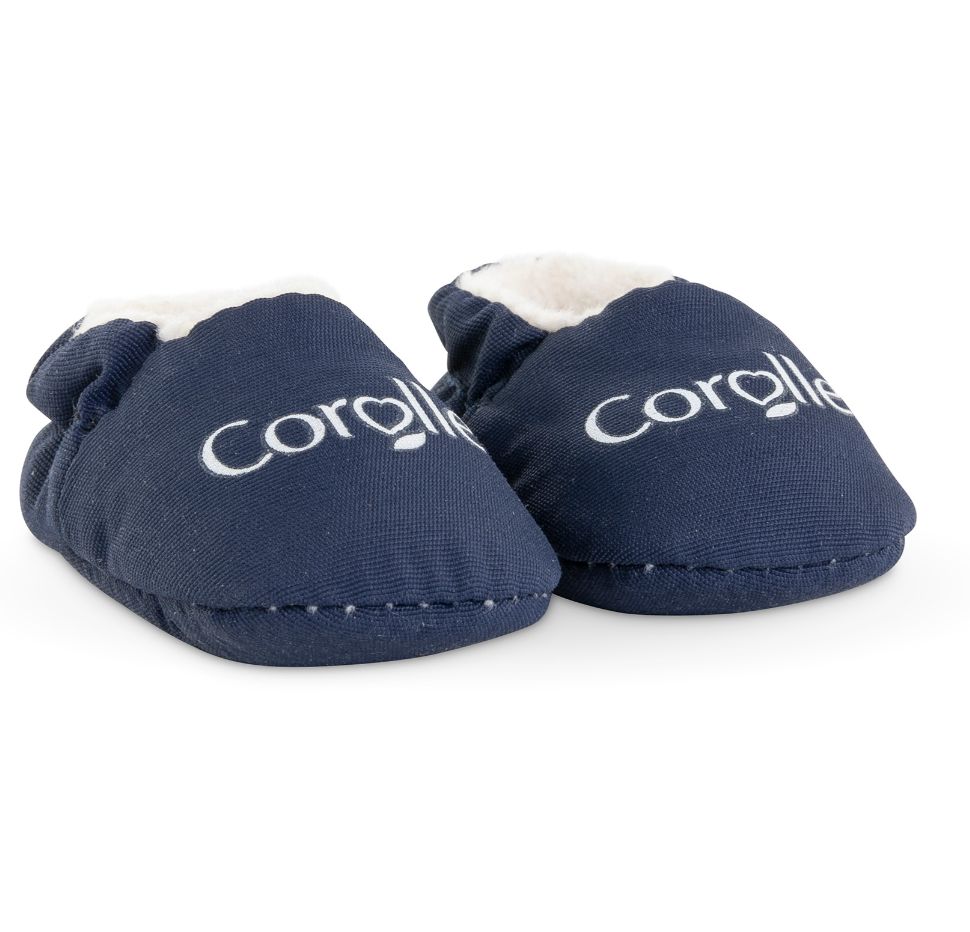 Chaussons Bleu Marine pour poupon 30 cm - Corolle