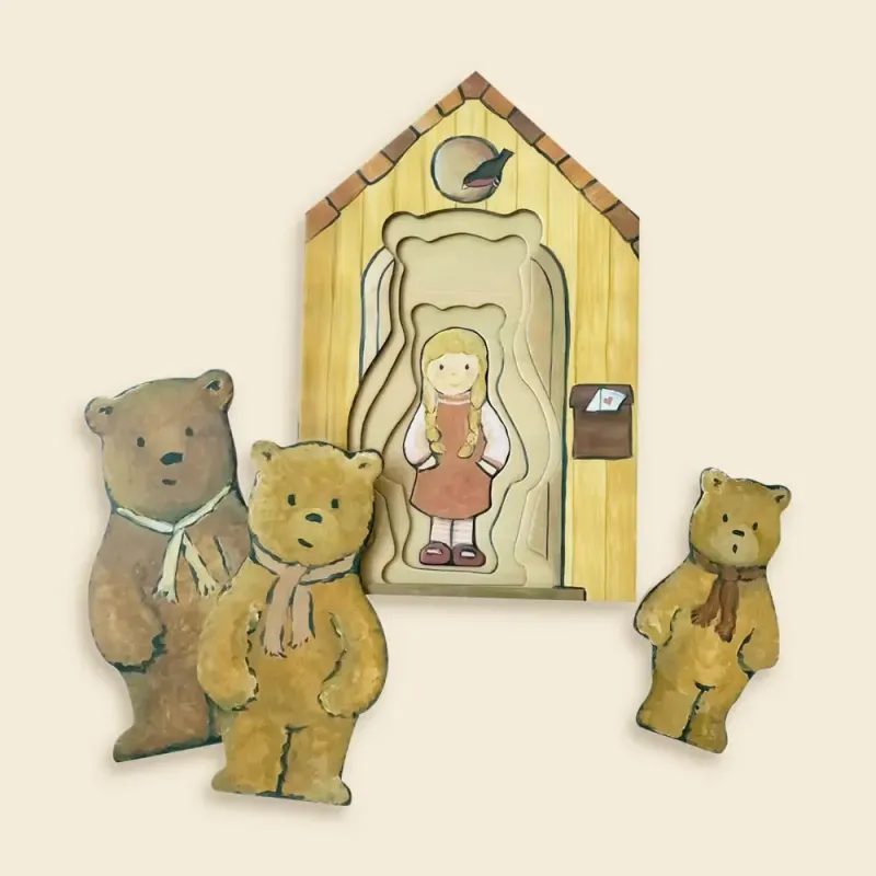 Puzzle multi couches Boucle d'or - Egmont