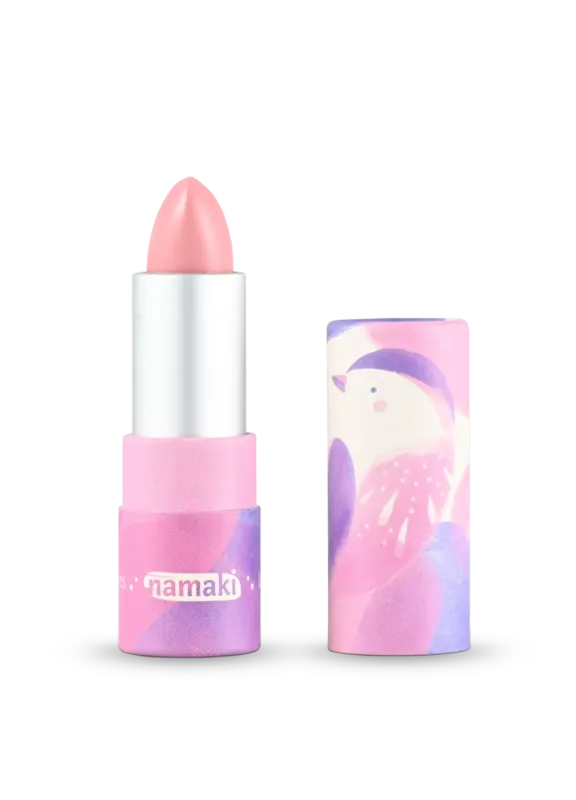 Baume à lèvres teinte rose léger framboise - Namaki