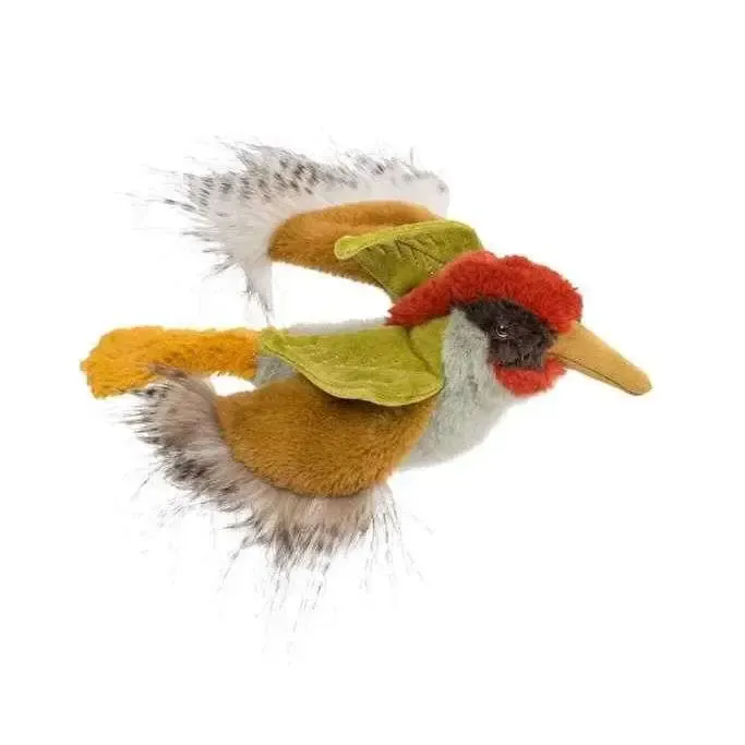 Peluche oiseau Pivert "Tout autour du monde" - Moulin Roty
