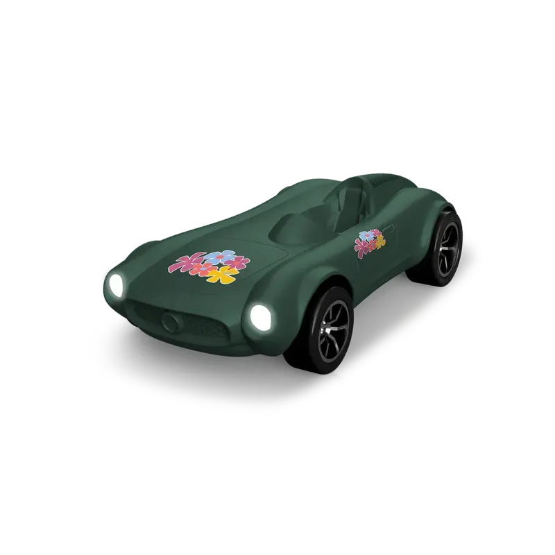 Kidycar - voiture radiocommandée verte - Kidywolf