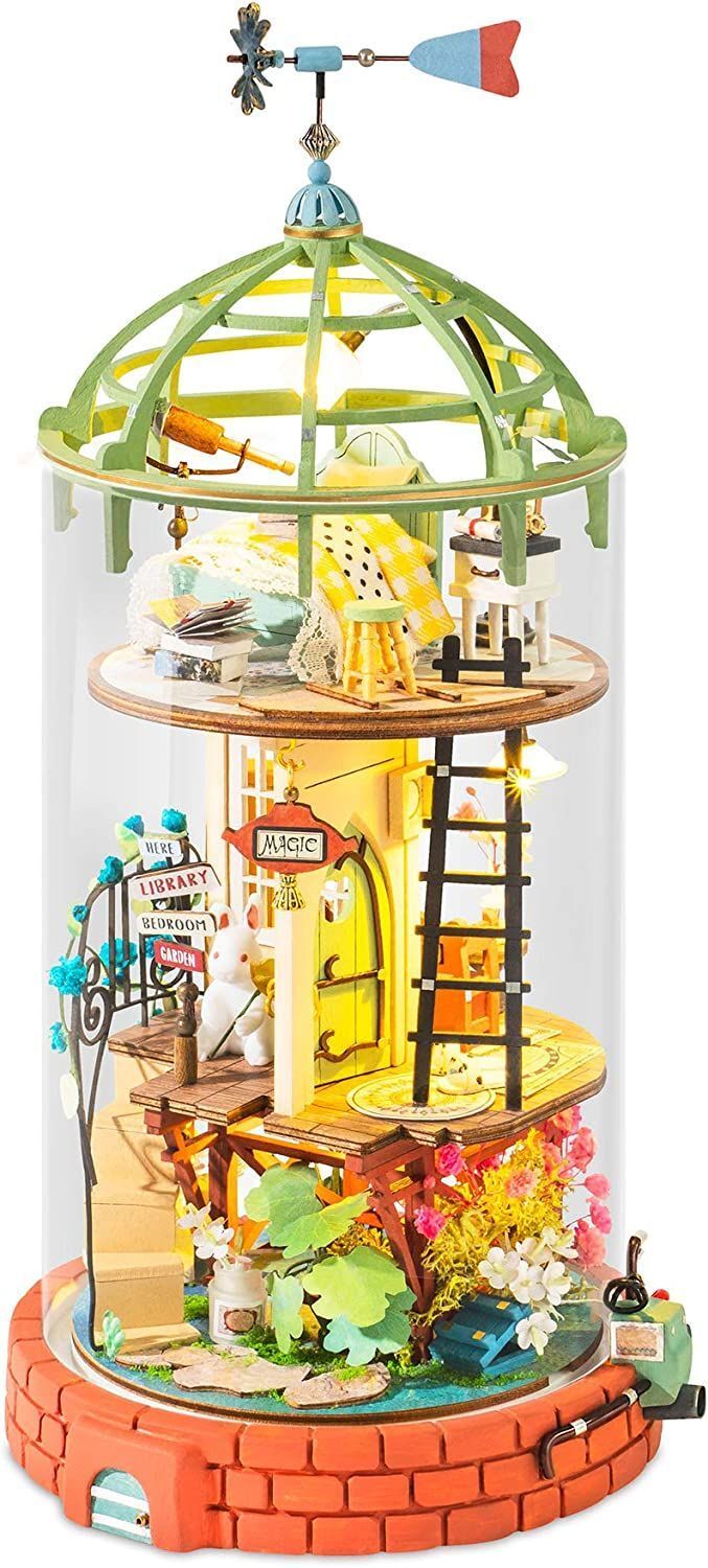 Kit maison miniature - loft en dome - Rolife Kit maison miniature - loft en dome - Rolife