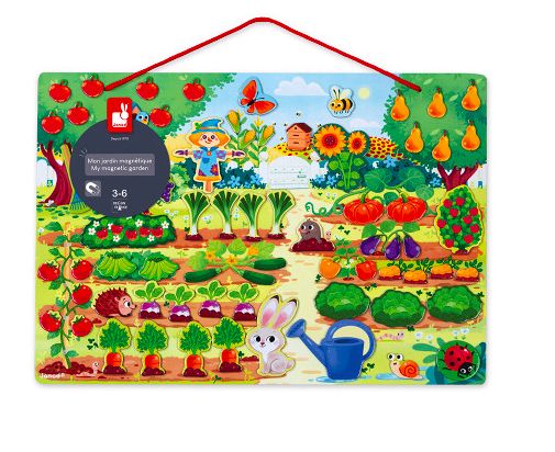 Jardin Magnétique en bois - Janod Jardin Magnétique en bois - Janod
