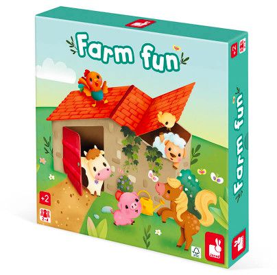 Jeu Jeu " Farm Fun " - Janod