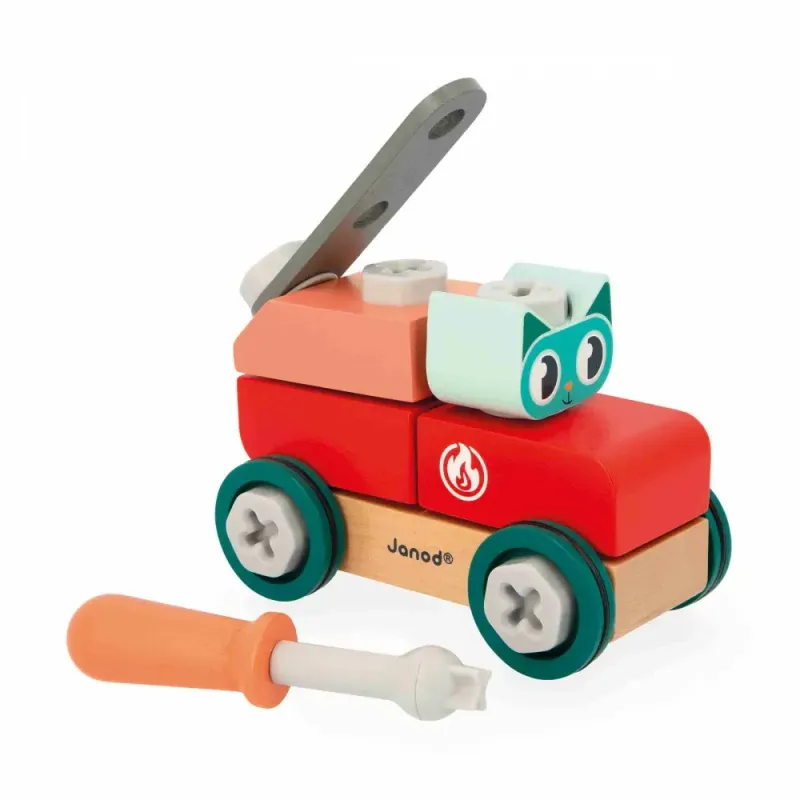 Voiture à bricoler chat "brico'kids" - Janod