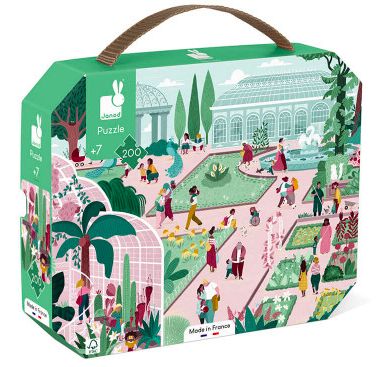 Puzzle Jardin Botanique 200 pcs - Janod Puzzle Jardin Botanique 200 pcs - Janod