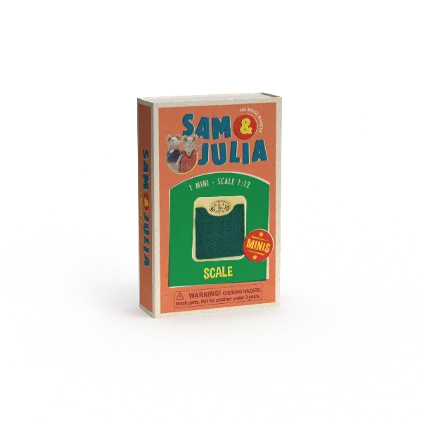 Mini boîte d'allumettes - balance - Sam et Julia
