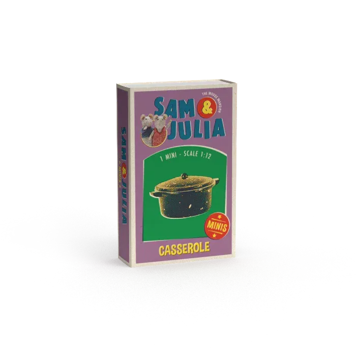 Mini boîte d'allumettes - casserole - Sam et Julia