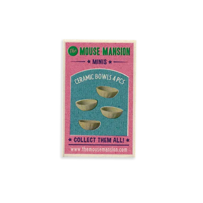 Mini boîte d'allumettes - bols - Sam et Julia