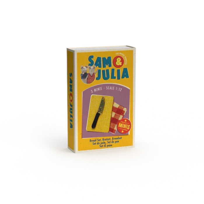 Mini boîte d'allumettes - set de pain - Sam et Julia