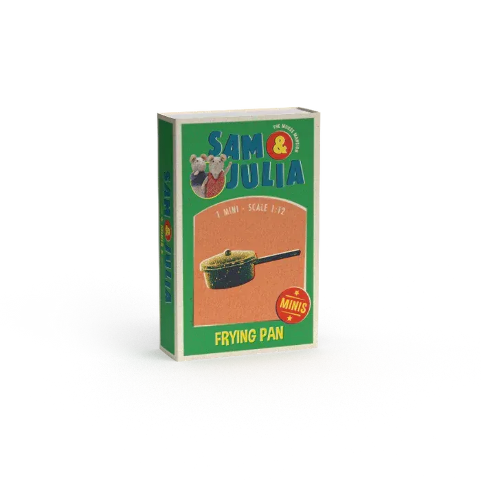 Mini boîte d'allumettes - poêle à frire - Sam et Julia