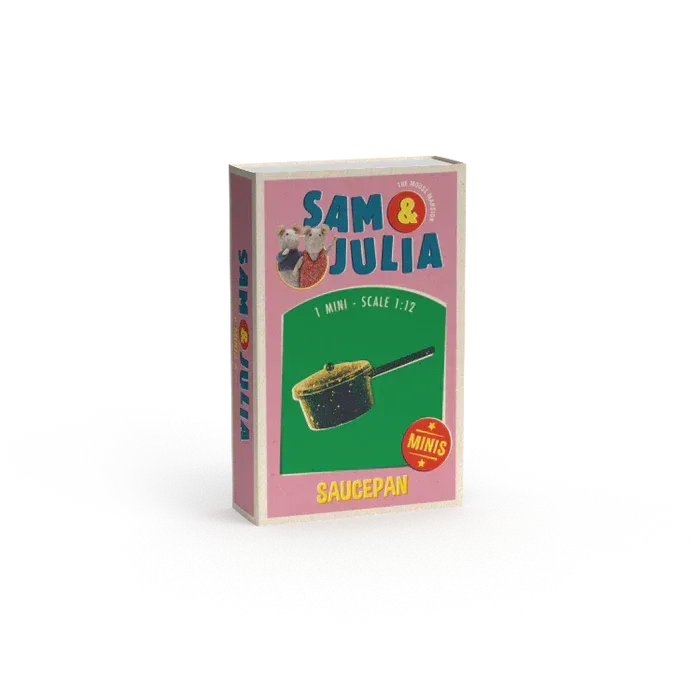 Mini boîte d'allumettes - casserole à sauce - Sam et Julia