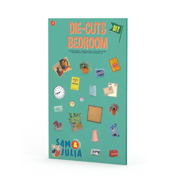 Découpes de la chambre à coucher - Sam et Julia