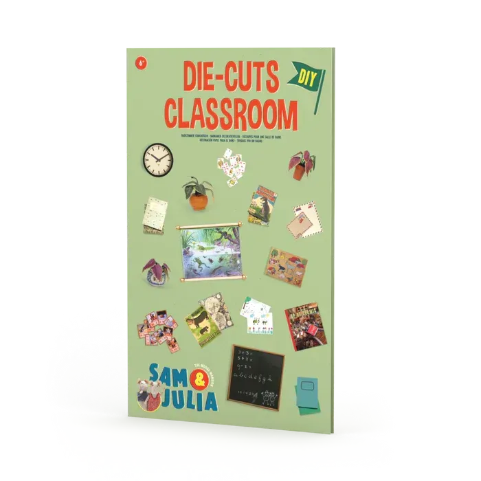 Découpes de la salle de classe  - Sam et Julia