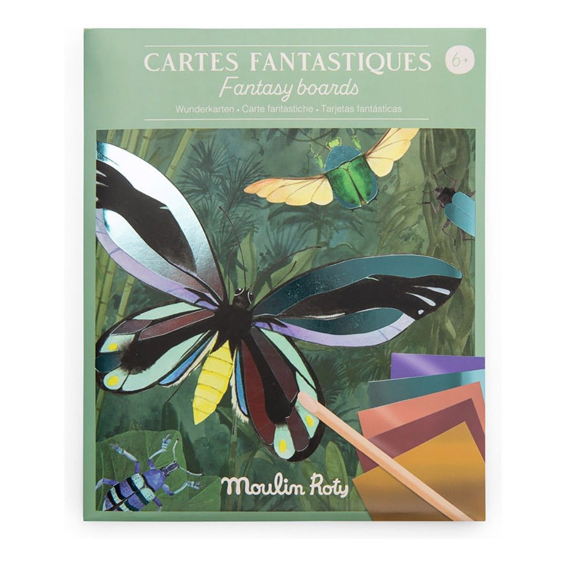Cartes fantastiques "Tout autour du monde" - Moulin Roty