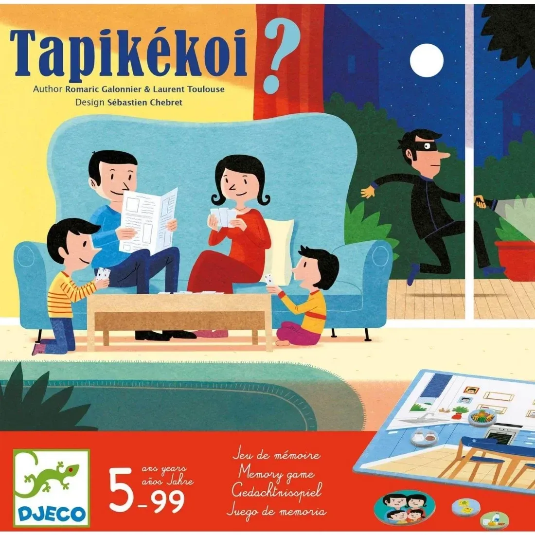 Tapikekoi jeu de mémoire - Djeco