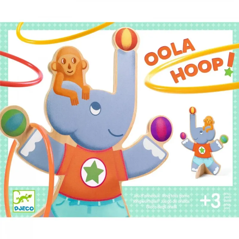 Oola hoop jeu d'anneaux - Djeco