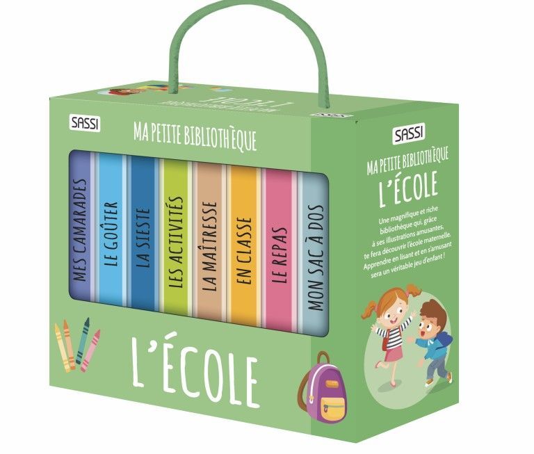 Ma petite bibliothèque (4 thèmes au choix) - Sassi