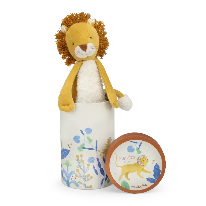 Lion Mamba boîte"La forêt de Mawa" - Moulin roty