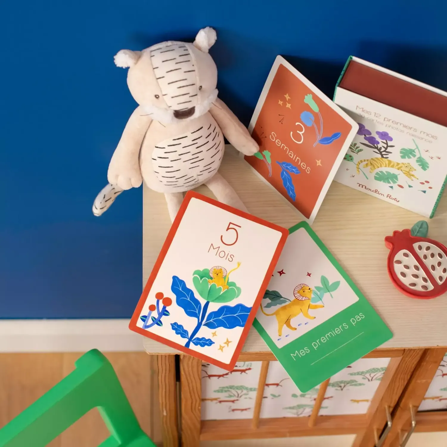 Cartes des 12 premiers mois "La forêt de Mawa" - Moulin roty