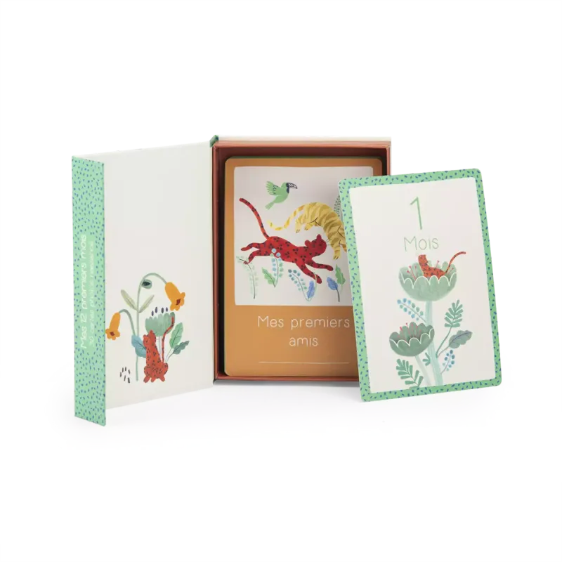 Cartes des 12 premiers mois "La forêt de Mawa" - Moulin roty