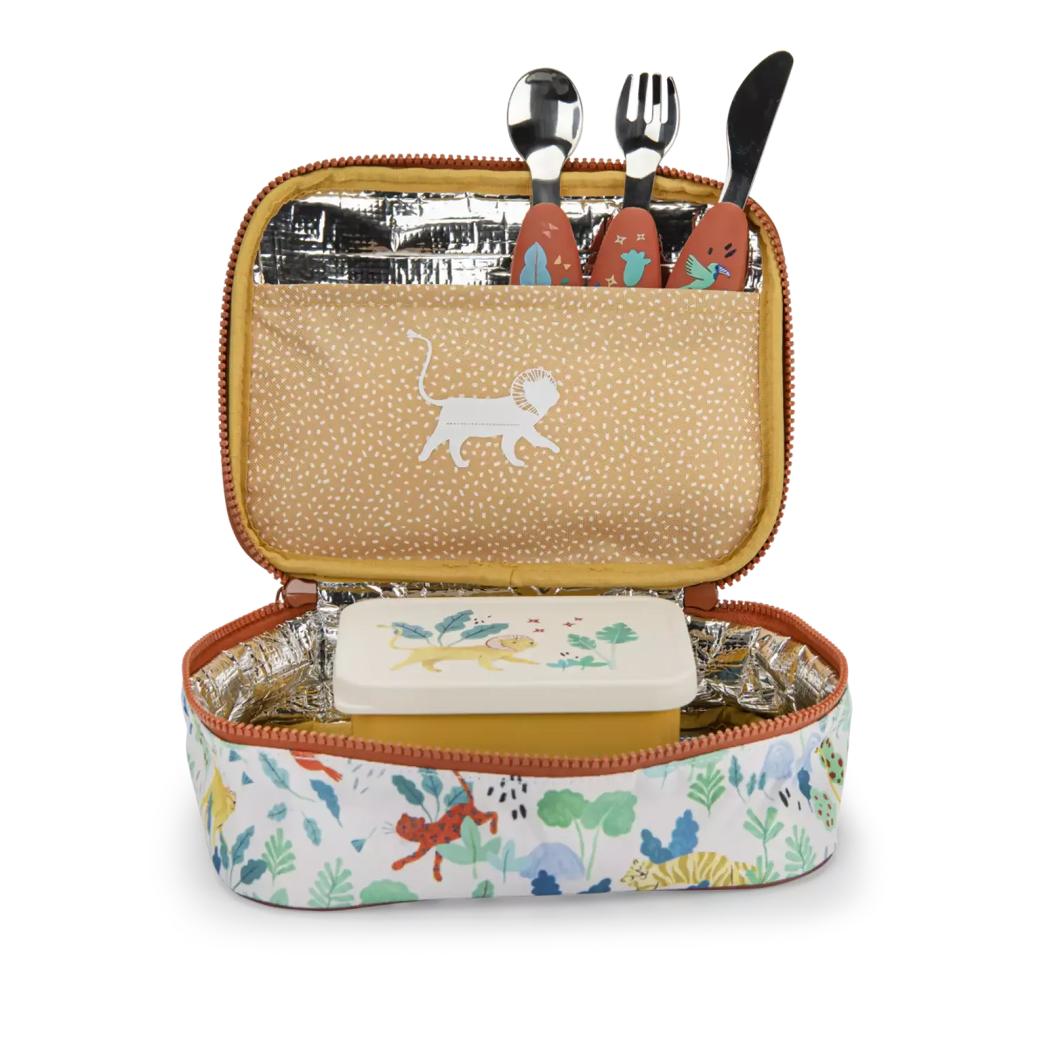 Sac isotherme  "La forêt de Mawa" - Moulin roty