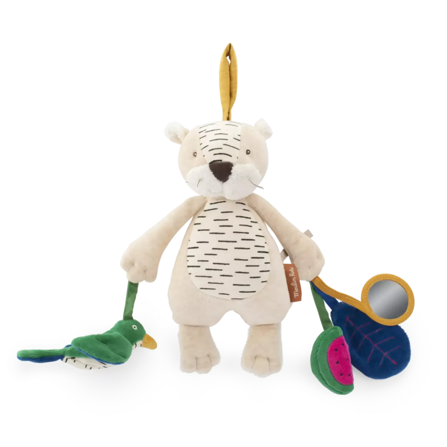 Tigre Baboo d'activités à suspendre Tigre Baboo d'activités à suspendre"La forêt de Mawa" - Moulin roty