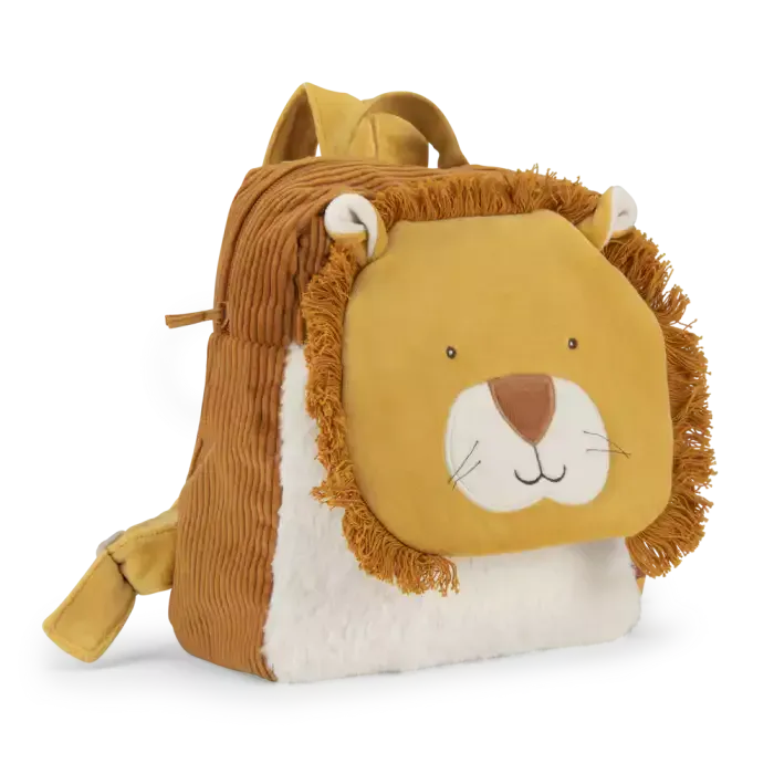 Sac à dos lion "La forêt de Mawa" - Moulin roty