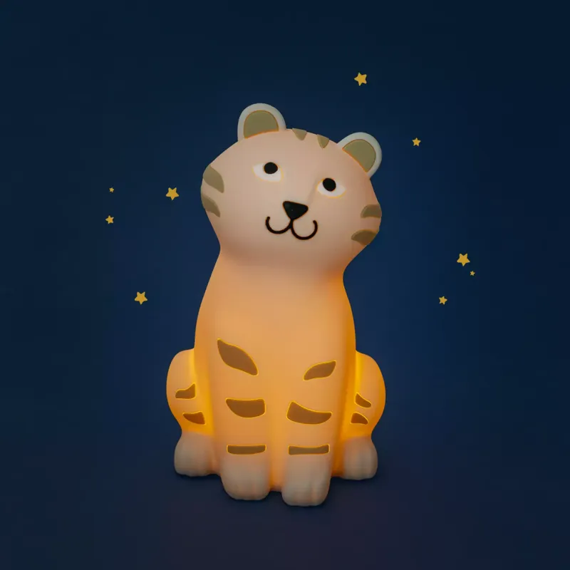Lampe veilleuse tigre "La forêt de Mawa" - Moulin roty