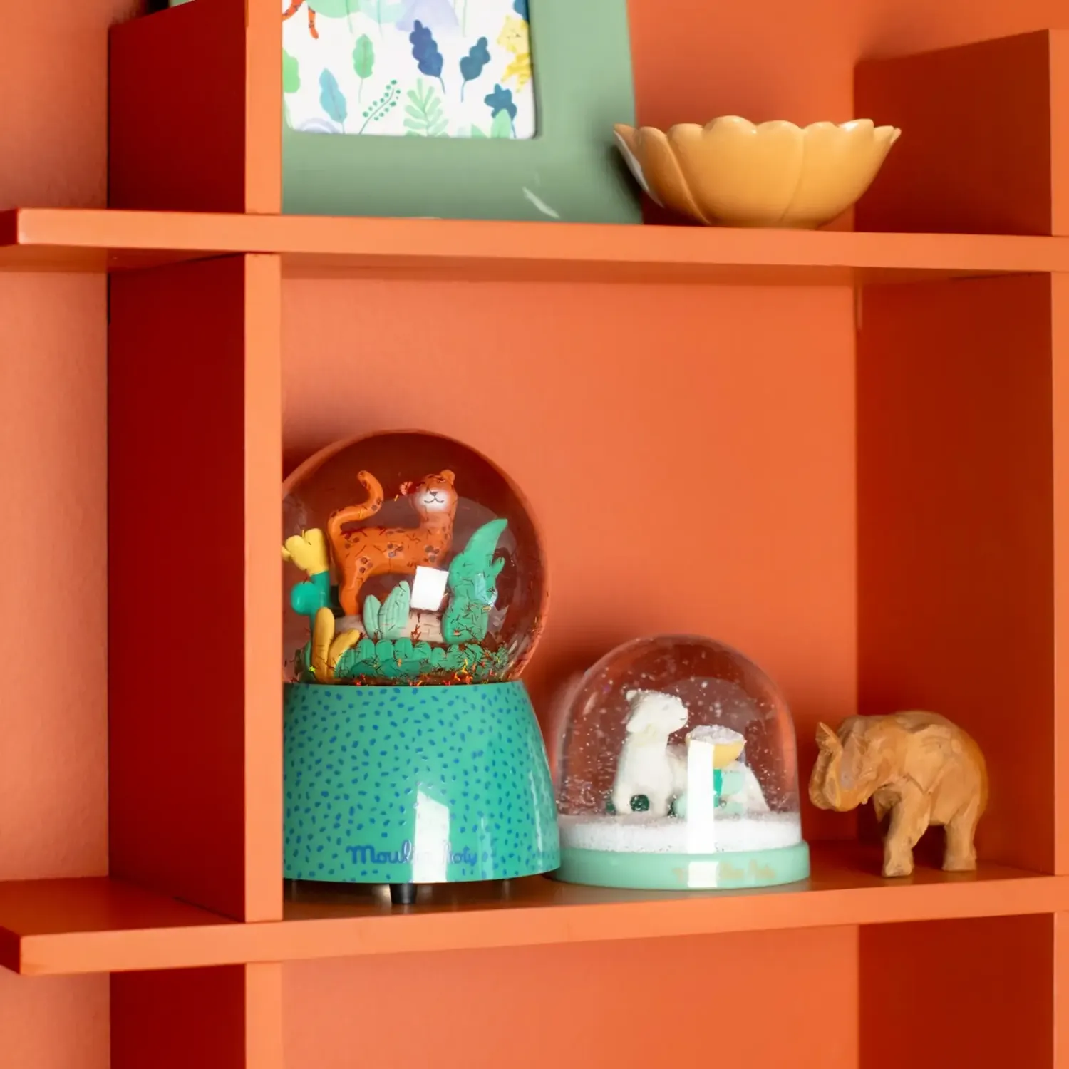 Boule à neige  "La forêt de Mawa" - Moulin roty