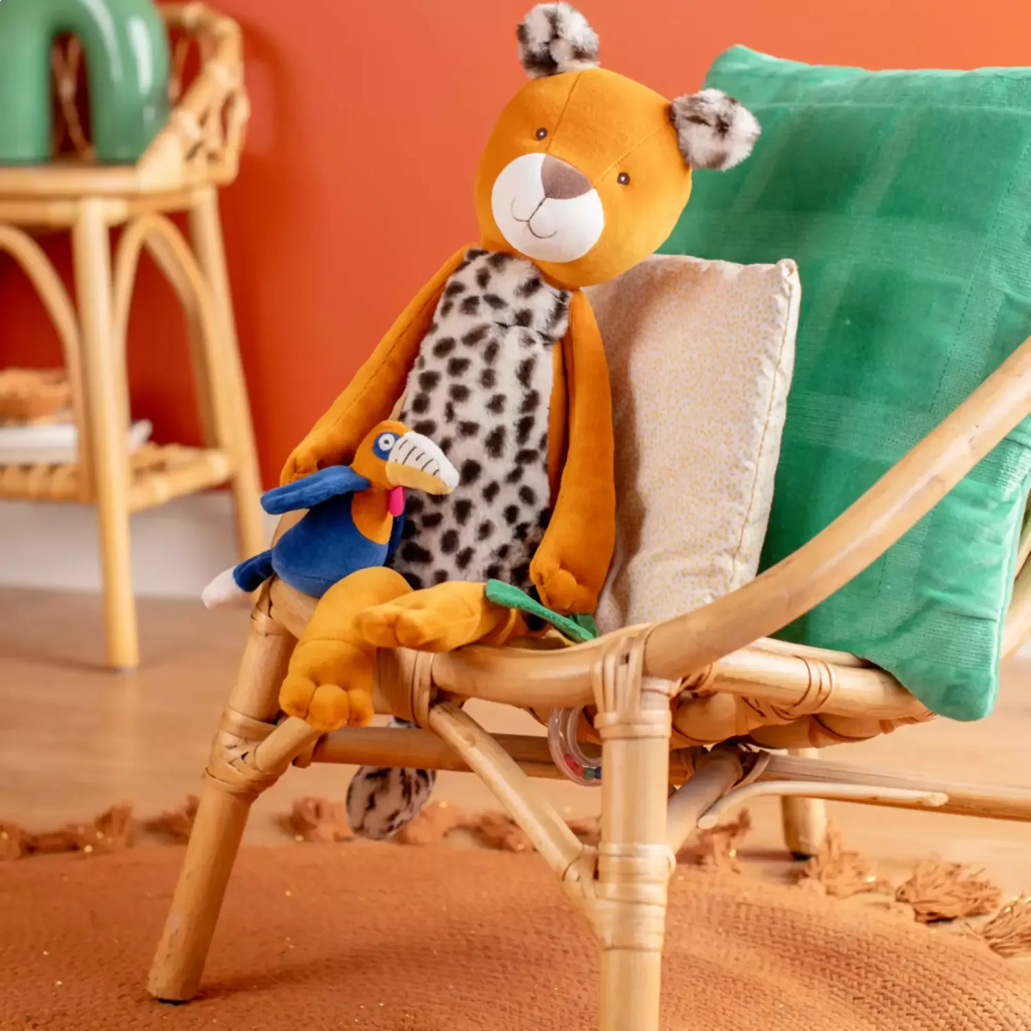 Grand léopard Taïgo d'activités Grand léopard Taïgo d'activités "La forêt de Mawa" - Moulin roty